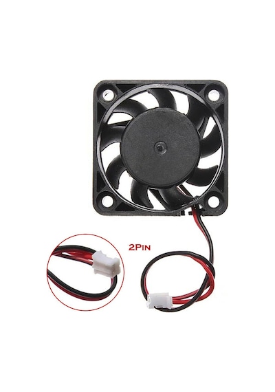 12V 4Cm 2 Pin 40X40X10 Fan Cpu Uyumlu