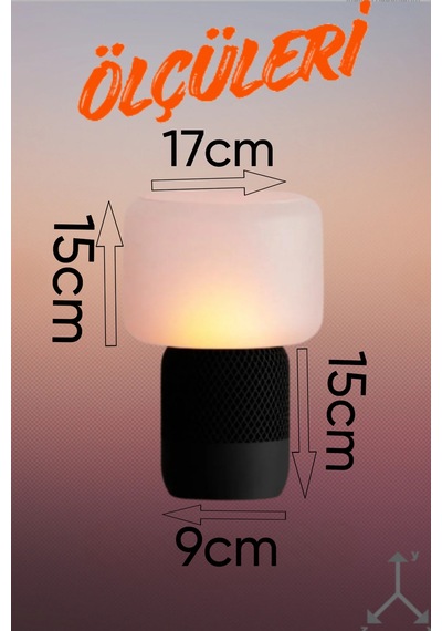 Modern Tasarım Led Masa Lambası Işık Siyah Gövde Ve Soft Beyaz Işık