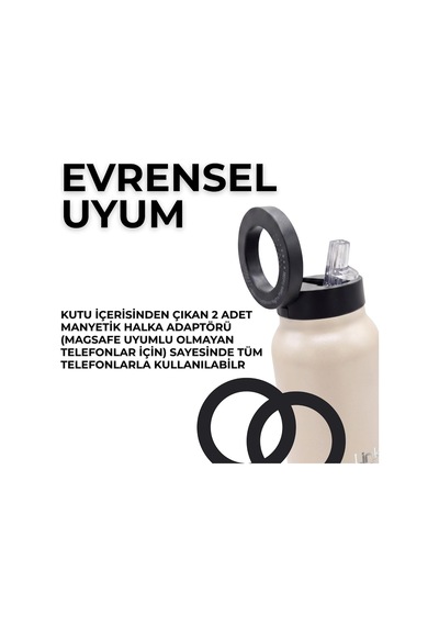 Bl10 Magpro Manyetik Telefon Tutuculu Çelik Termos, 710 Ml 24 Oz Vakumlu Çift Katman Matara, Magsafe Uyumlu 360 Dönebilen Pipetli Kapak, 24 Saat Soğuk / 12 Saat Sıcak Tutucu Beyaz Bl10 Magpro Manyetik Telefon Tutuculu Çelik Termos, 710 Ml 24 Oz Vakumlu Çift Katman Matara, Magsafe Uyumlu 360 Dönebilen Pipetli Kapak, 24 Saat Soğuk / 12 Saat Sıcak Tutucu Beyaz