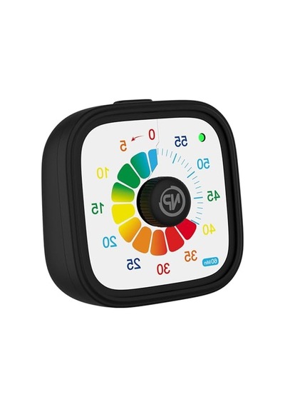 60 Dakika Analog Alarm Zamanlayıcı, Pomodoro Öğrenci Motivasyon Saati Açık Mavi