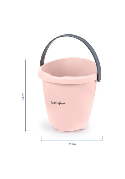 Babyjem Elegant Kova & Maşrapa Set Pembe