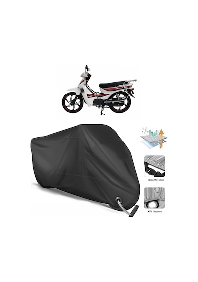 Mondial 100 Sfc Automatic X Motor Branda(Kilit Uyumlu-Siyah (457272012)