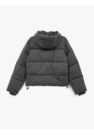 Koton Kapüşonlu Uzun Kollu Fermuarlı Cep Detaylı Kapitoneli Anorak Şişme Mont Koyu Gri Melanj 6wal20086ıw Gri Melanj Koton Kapüşonlu Uzun Kollu Fermuarlı Cep Detaylı Kapitoneli Anorak Şişme Mont Koyu Gri Melanj 6wal20086ıw Gri Melanj