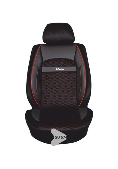 Universal Oto Koltuk Kılıfı Akra Nakışlı Velour Serisi - Gu574