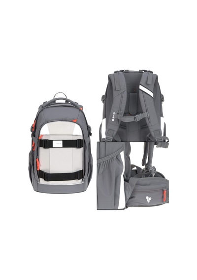 Lassig Origin Bold Sırt Çantası Anthracite Grey Çok Renkli