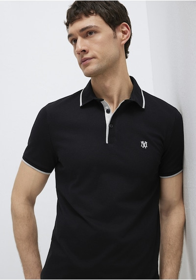 Mavi - Siyah Polo Tişört 0613266-900 Siyah