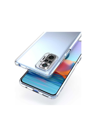 Adige Xiaomi Redmi Note 10 Pro Kılıf Kamera Korumalı Süper Silikon