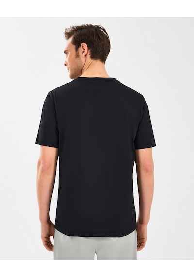 Skechers M Sorona Regular T-shirt Erkek Siyah Tshirt S2510210-001 SIYAH