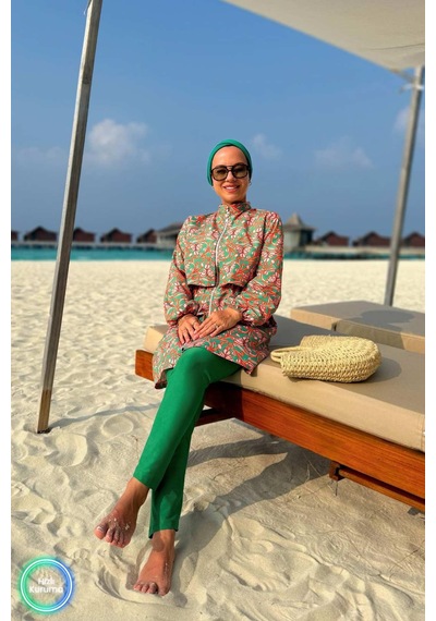 Kahijab Ivy Tesettür Mayo - Yeşil Yeşil
