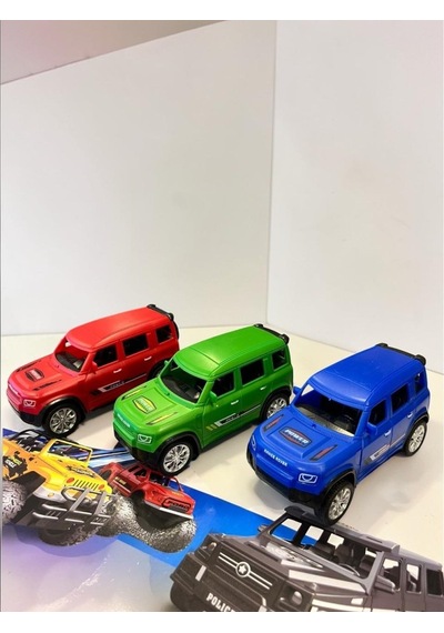 Sh40932 Sürtmeli Araba Jip Plastik