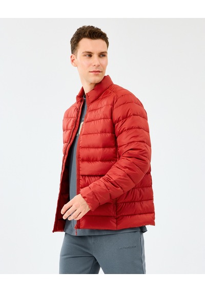 Skechers M Essential Outerwear Padded Jacket Erkek Kırmızı Mont S231242-3912 Kırmızı