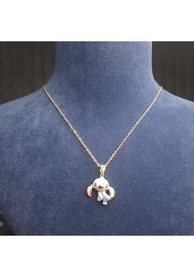 Stainless Steel Stitch Çelik Kolye