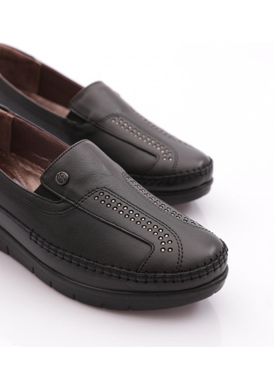 Dgn 2002 Kadin Comfort Ayakkabi Siyah