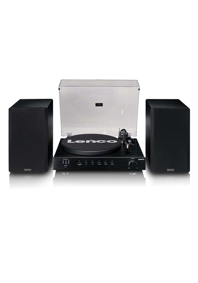 Lenco Ls-700bk Siyah Dahili Hoparlörlü Hifi Bluetooth Özellikli Ve Ortofon 2m Red Pikap-siyah
