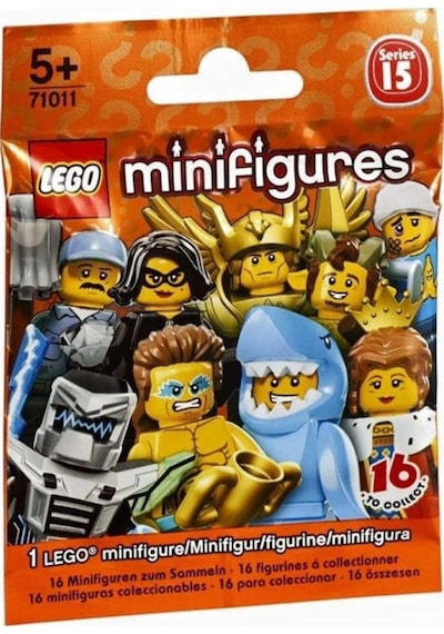 Lego Minifigür - Seri 15 - 71011 - 4 Clumsy Guy