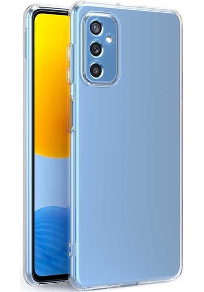 Rba Aksesuar Galaxy Uyumlu M52 Kılıf Rba Kamera Korumalı Süper Silikon Kapak - Renksiz Çok Renkli