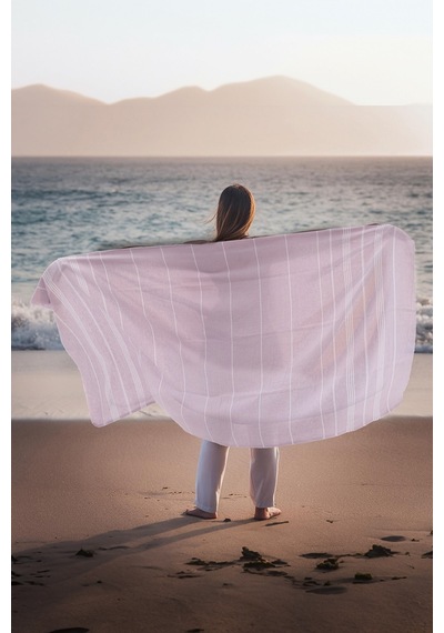 Favora Peştamal Plaj Havlusu 90x140 - Pembe
