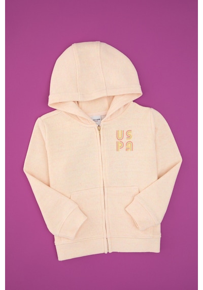 U.s. Polo Assn. Kız Çocuk Açık Pembe Sweatshirt 50314295-vr078 Acık Pembe