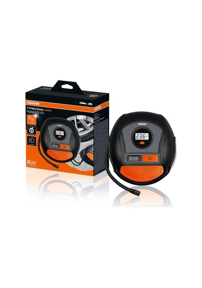 Osram Dijital Lastik Şişirme Pompası Tyreinflate Oti400,12v Dc, Led Işıklı, 2 Yıl Garantili