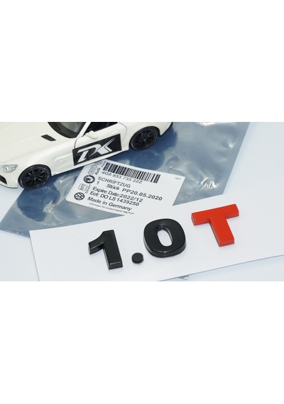 Dk Tuning 1.0t Bagaj Siyah Kırmızı Yazı Logo Volkswagen İle Uyuml