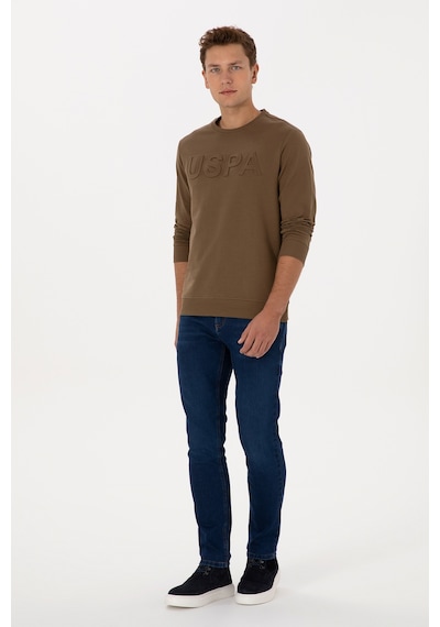 U.S. Polo Assn. Erkek Koyu Mavi Slim Fit Jean Pantolon 50316552-DN0023