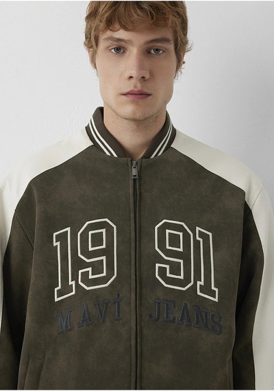 1991 Mavi Jeans Ceket Black Olive Haki