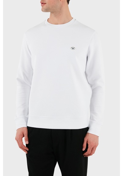 Emporio Armani Erkek Sweat 8n1md1 1jhsz 0100 Beyaz Beyaz