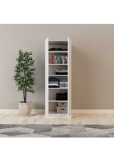 Altın Giyinme Dolabı - Çok Amaçlı Dolap - Gardırop 60 Cm-2 Kapaklı