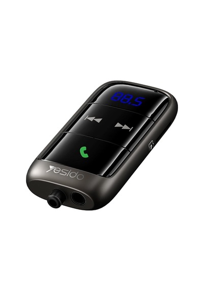 Yau32 Bluetooth Aux Araç Kiti Fm Transmitter Usb Kablo Çıkış Oto Müzik Çalar Kiti 2cihaz Bağlantılı