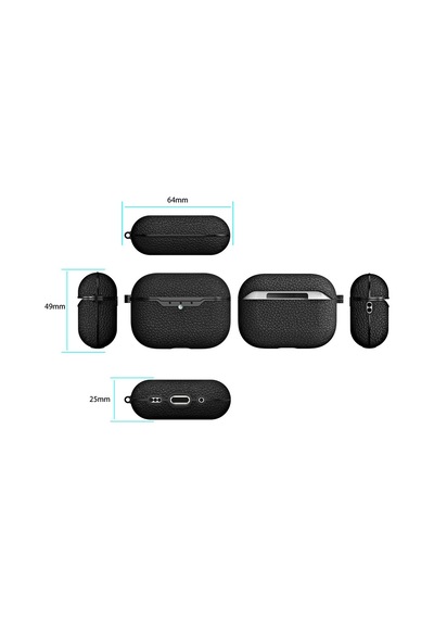 Airpods Pro 3 2025 A3063-a3064-a3065-a3122 Uyumlu Kılıf Silikon Airbag 03 - Lacivert - T39614