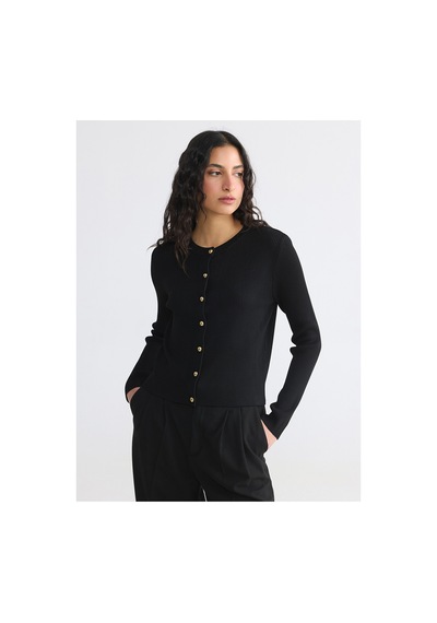 LC Waikiki Alıta Cıty Farkıyla Lcw Modest Siyah Triko Düz Kadın Hırka Siyah - 931514503 Siyah LC Waikiki Alıta Cıty Farkıyla Lcw Modest Siyah Triko Düz Kadın Hırka Siyah - 931514503 Siyah