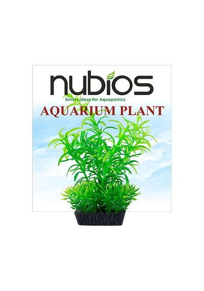 Nubios Plastik Bitki Kare Tabanlı Tekli Karton 10 Cm 219-59009.01