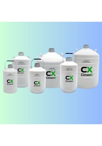 Azot Tankı-dewar Kap-sıvı Azot Tankı 6 L