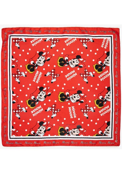 Koton Minnie Mouse Lisanslı Fular Kırmızı 0ybg55509aa 0YBG55509AA421 Kırmızı