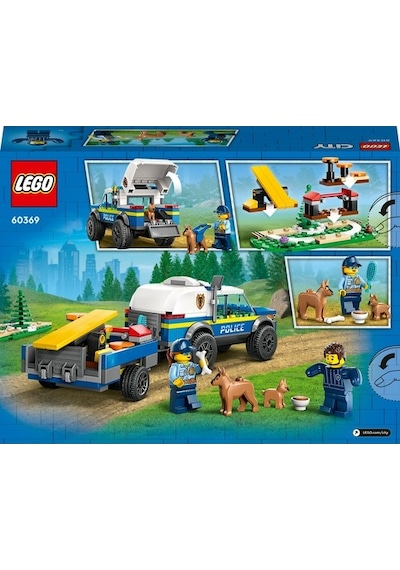 LEGO® City 60369 Mobil Polis Köpeği Eğitimi 197 Parça