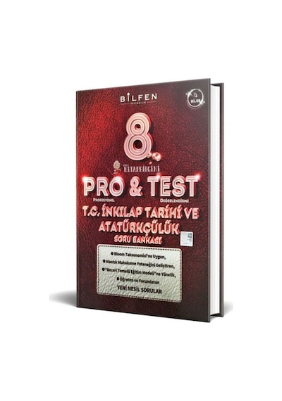 BilFen Yayınları 8. Sınıf LGS Pro & Test T.C İnkılap Tarihi Soru