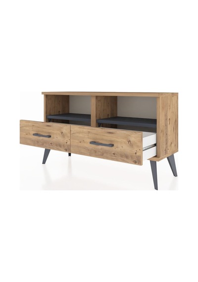 Arges Şifonyer 2 Raflı 2 Çekmeceli 88x30x48 Çam-antrasit/çam Antrasit/çam Arges Şifonyer 2 Raflı 2 Çekmeceli 88x30x48 Çam-antrasit/çam Antrasit/çam