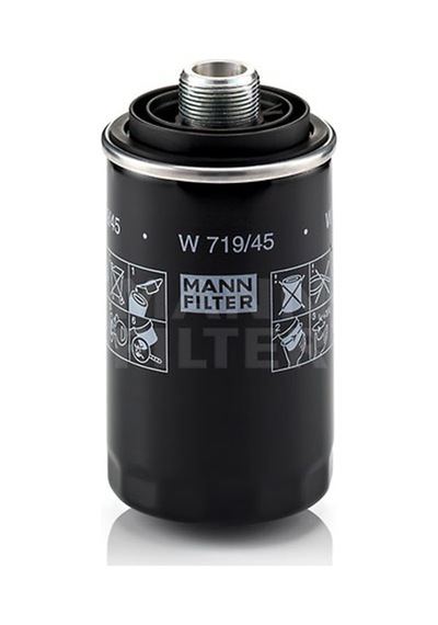 Audi A4 B8 1.8 Tfsı 160hp Benzinli Yağ Filtresi 2009-2011 Mann Filter