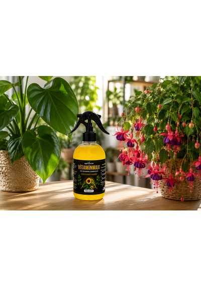 Vitaminmax Yaprak Bakım Vitamini Spreyi 500 Ml Ev Bitkileri, Orkide, Monstera, Barış Çiçeği Ve Tüm Süs Bitkileri İçin