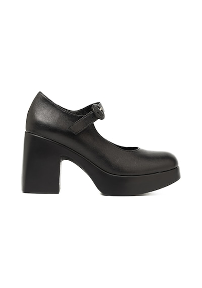 Nero Black Sneaker Günlük Kadın 25k11708 Vergelio Skin Nero Bej