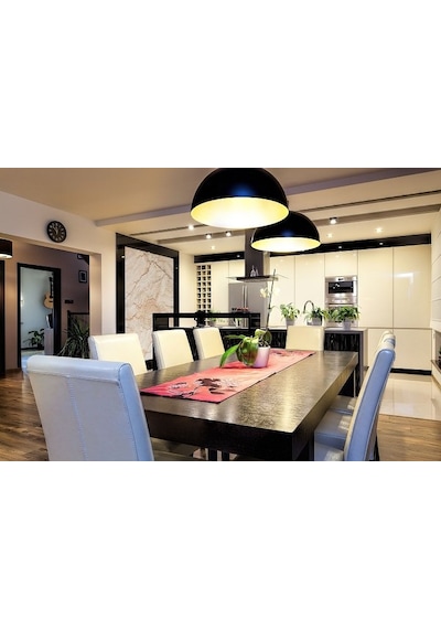 Riolight Modern Siyah Içi Altin Mutfak,Genç Odasi Için Metal Sark