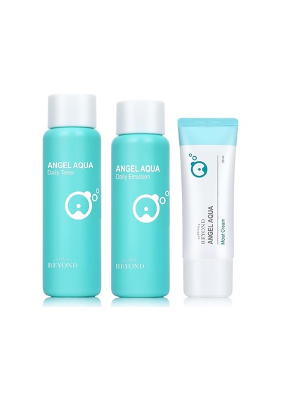 Passıon & Beyond Angel Aqua Moisture Skincare Set Nemlendirici Toner Losyon Krem Seti 330 Ml