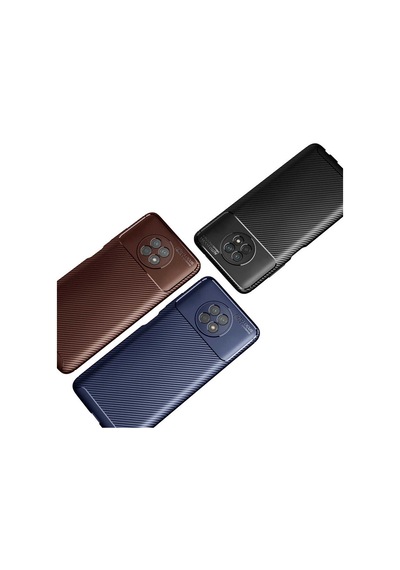 Xiaomi Redmi Note 9 5g Kılıf Zore Negro Silikon Kapak Lacivert
