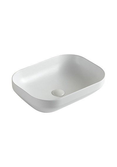 Ey-4740mb Mat Beyaz Tezgah Üstü Lavabo