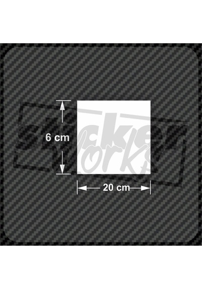 Akıncı Hologram Sticker Siyah