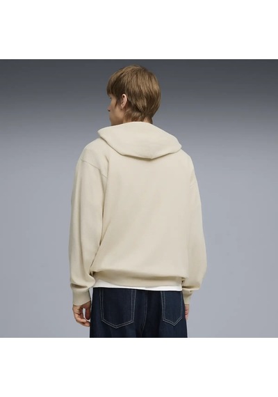 Puma Ess Elevated Relaxed Hoodie Krem Erkek Sweatshirt