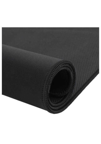 Baskısız 90x30 Cm. Oyuncu Mousepad Kaymaz Taban Mouse Pad - Siyah