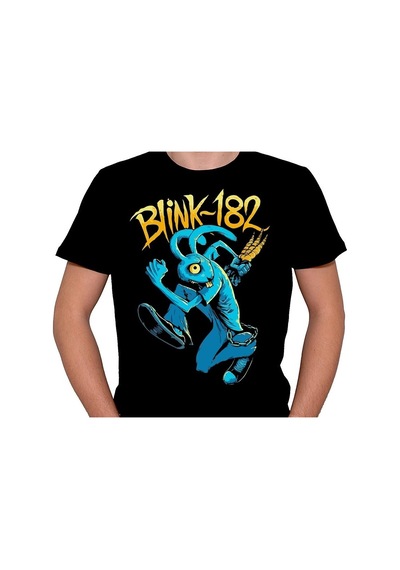 Blink 182 Tavşan Havuç Rabbit Tişört Unisex T-shirt 001