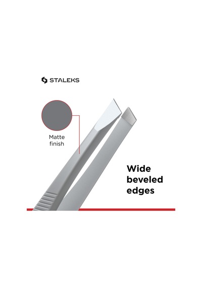 Staleks P-02 Pvc Koruyucu Kılıflı Kaş Cımbızları Toplam Uzunluk 9