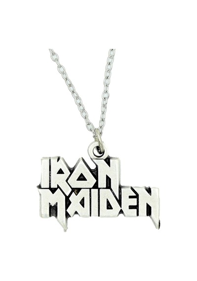 Diyez Müzik Iron Maiden Logolu Metal Kolye - Rock Ve Metal Tarzı
